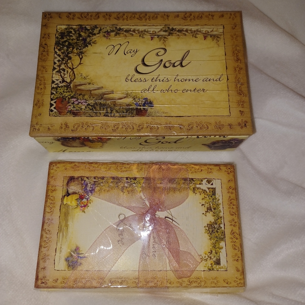 Sealed Vintage 20 Note Cards, Home/Family Themed (In Box)  Kirkland's 2005
